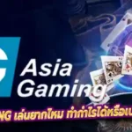 Asia Gaming เล่นยากไหม ทำกำไรได้หรือเปล่ามาดูกันเลย